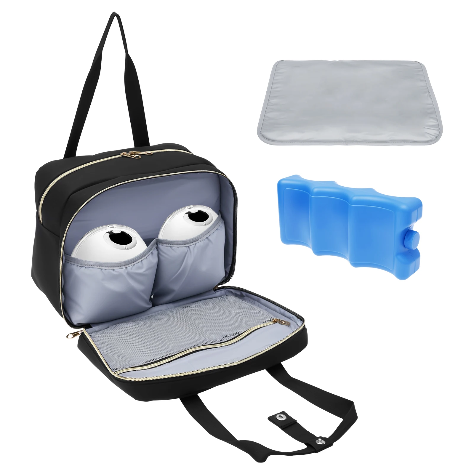 Baby Food Zip Lock Bag - Breast Pump Storage Bag with Ice