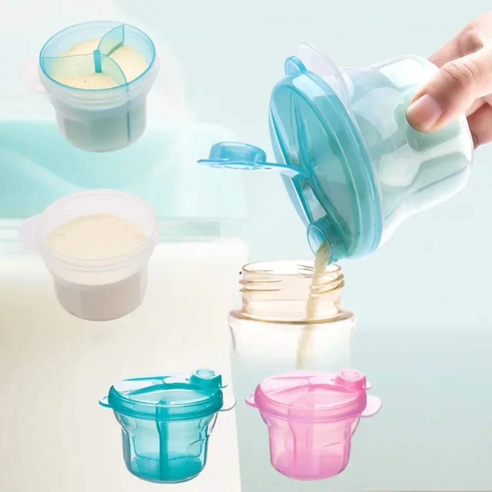 Baby Food Options - 3-grid Portable Formula Dispenser for Infant