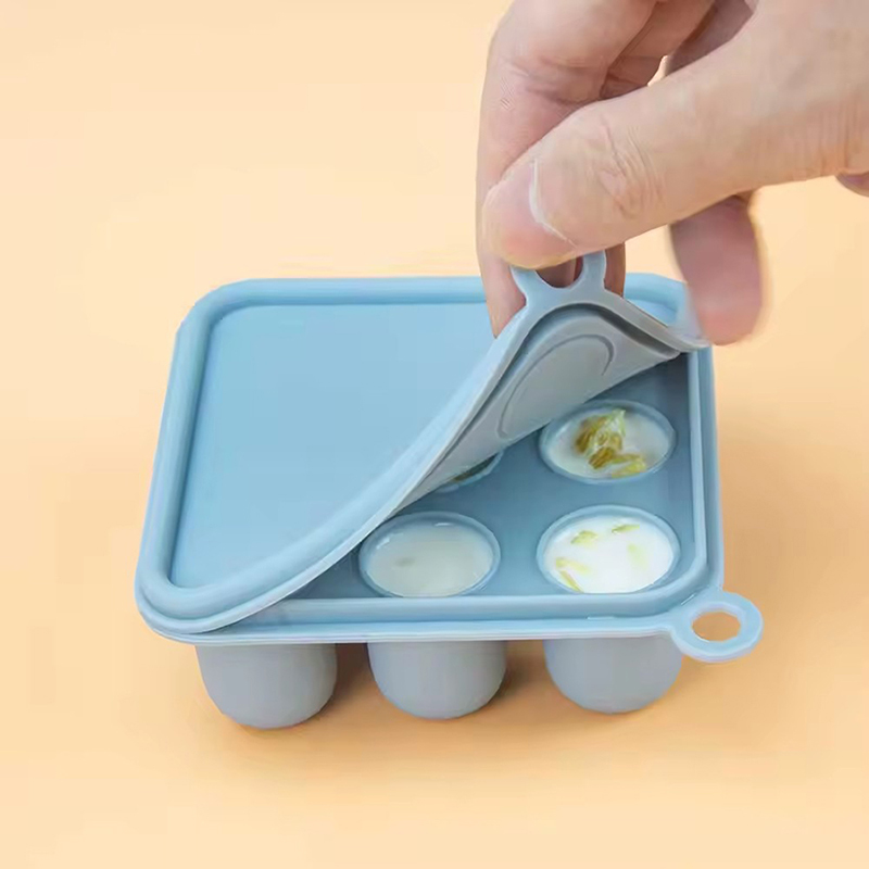 Freezer Tray Baby - Silicone Baby Food Freezer Tray with