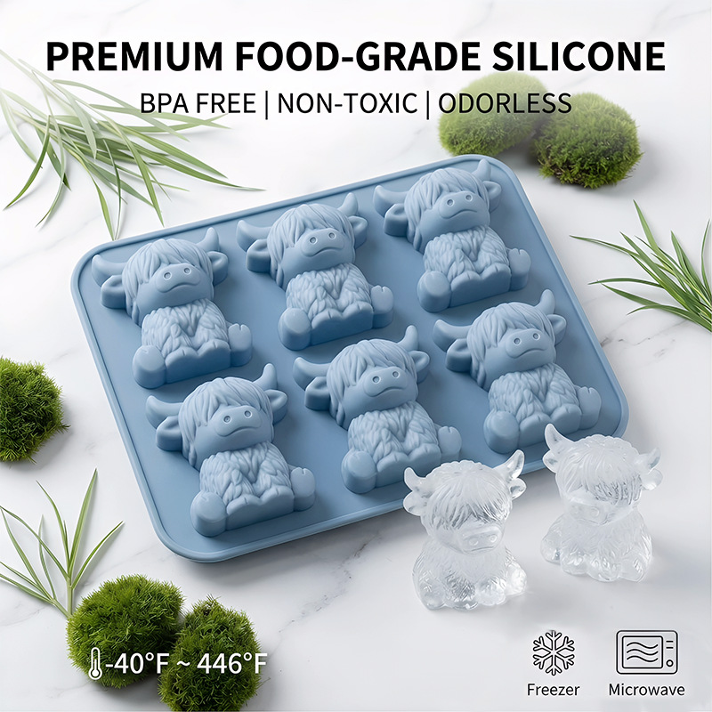 Silicone Highland Cow Ice Cube - Baby Food Maker review and price