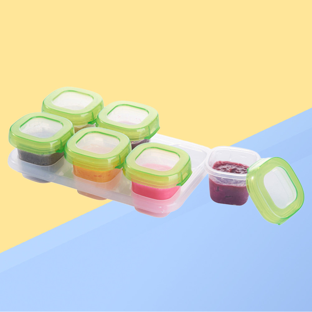 6Pcs Portable Fresh-Keeping Fo - Freezer Tray Baby review and price