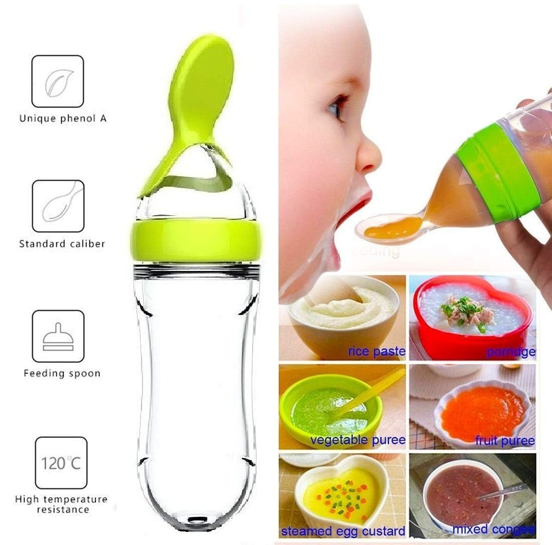 Squeezing Feeding Bottle Cup S - Baby Food Utensils review and price