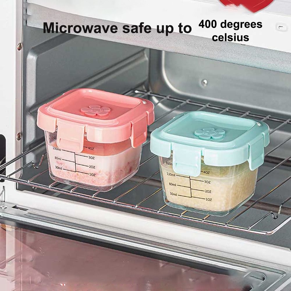 Glass Food Storage Box New 170 - Baby Food Options review and price