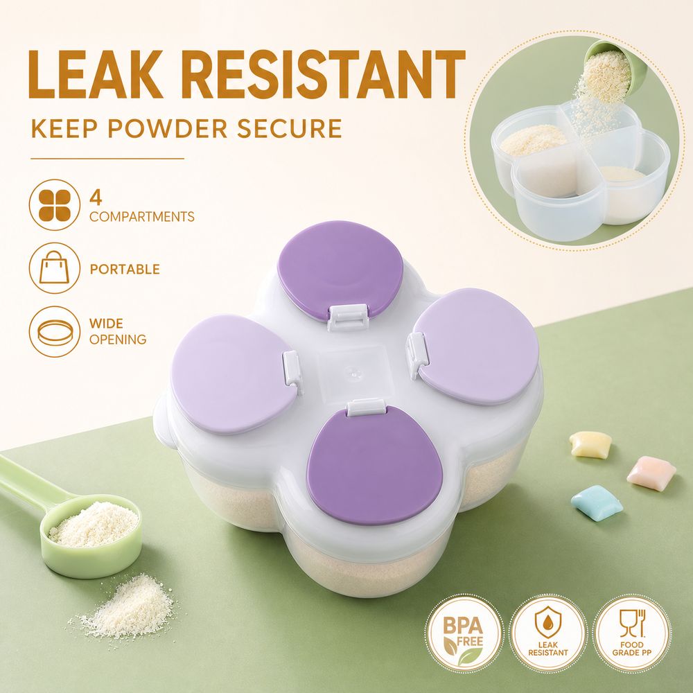 Partitioned Formula Dispenser  - Baby Food Container review and price