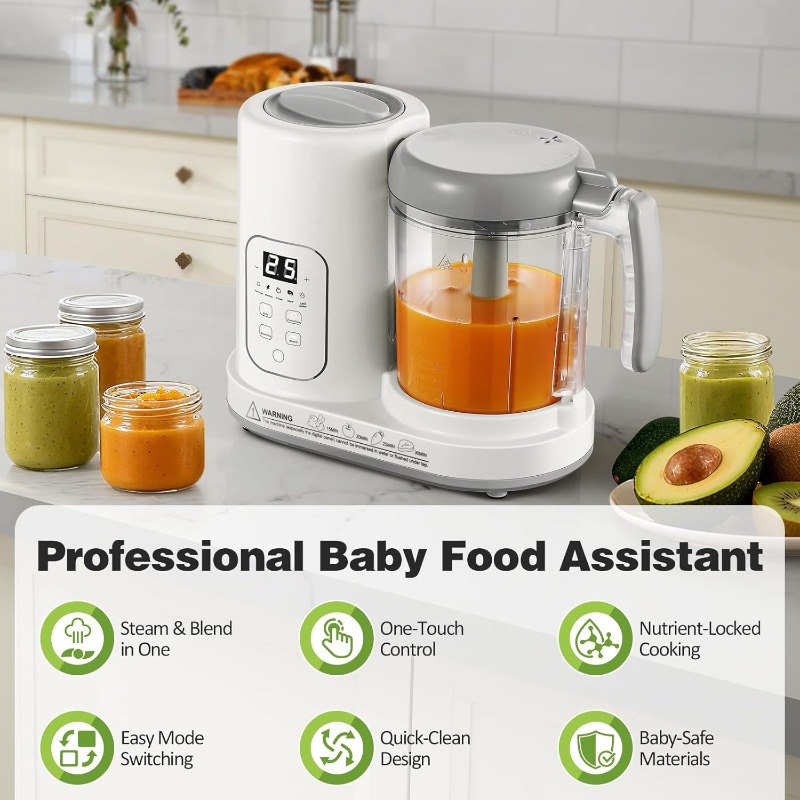 Baby Food Maker Steamer Blende - Baby Food Maker review and price
