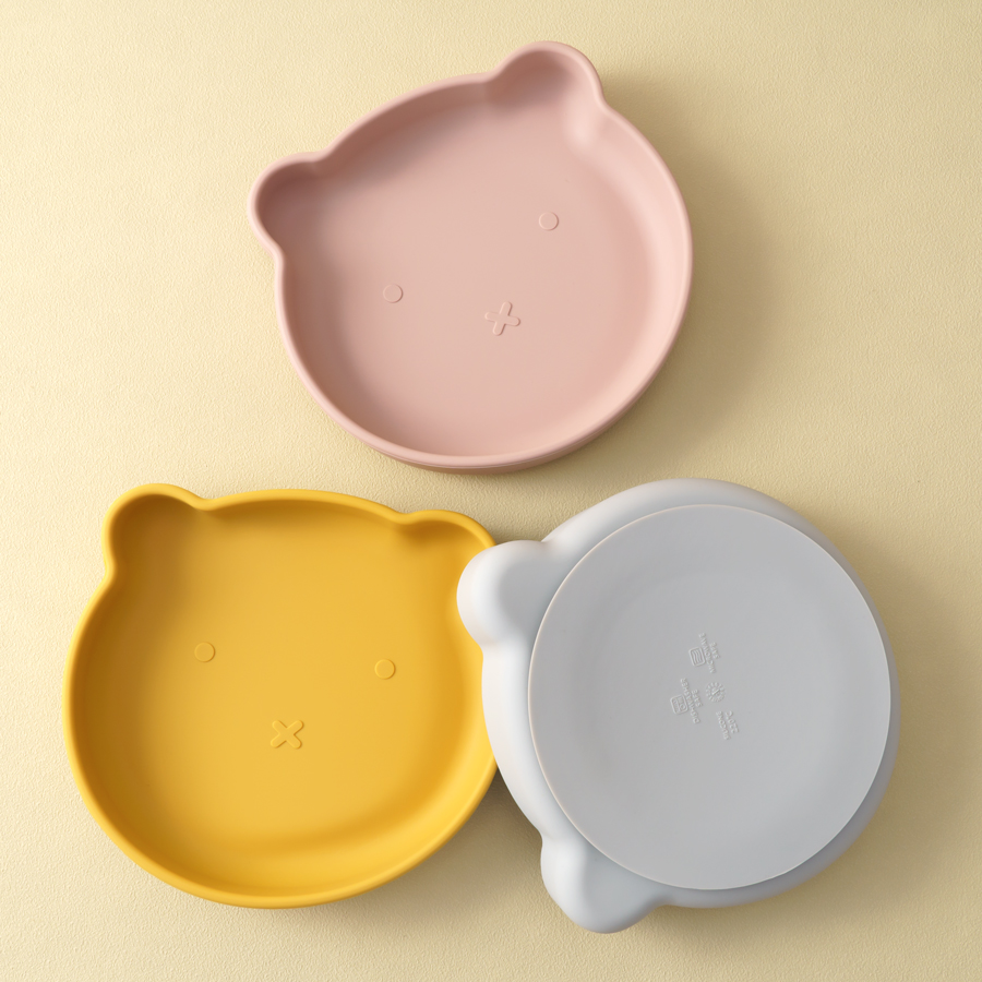 1PC Silicone Baby Dishes Sucti - Baby Food Utensils review and price