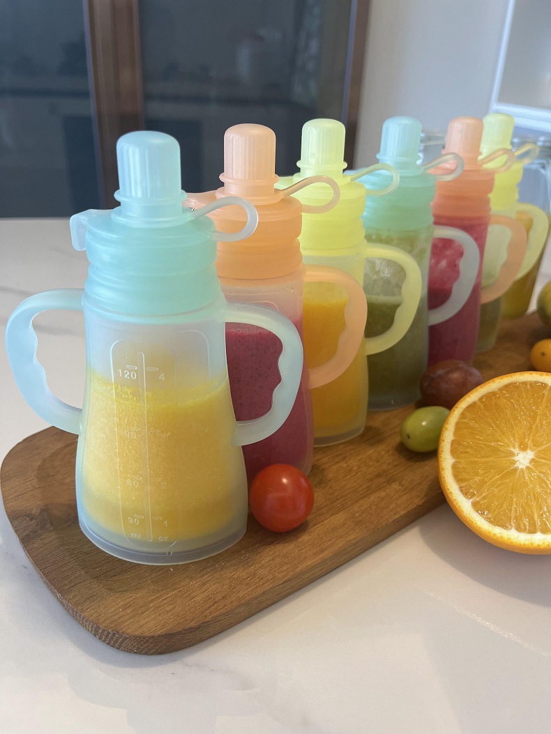 New Reusable Silicone Breast M - Baby Food Zip Lock Bag review and price