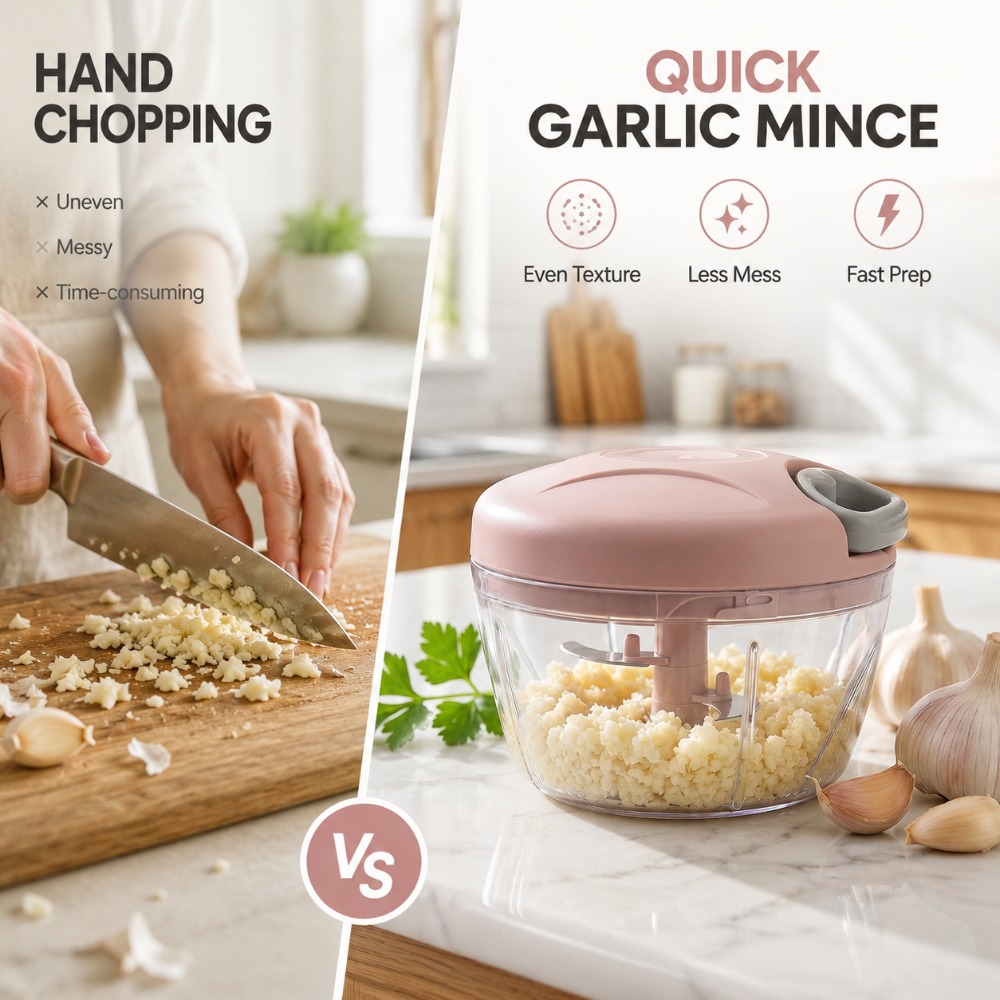 Manual Pull String Garlic Minc - Baby Food With Meat review and price