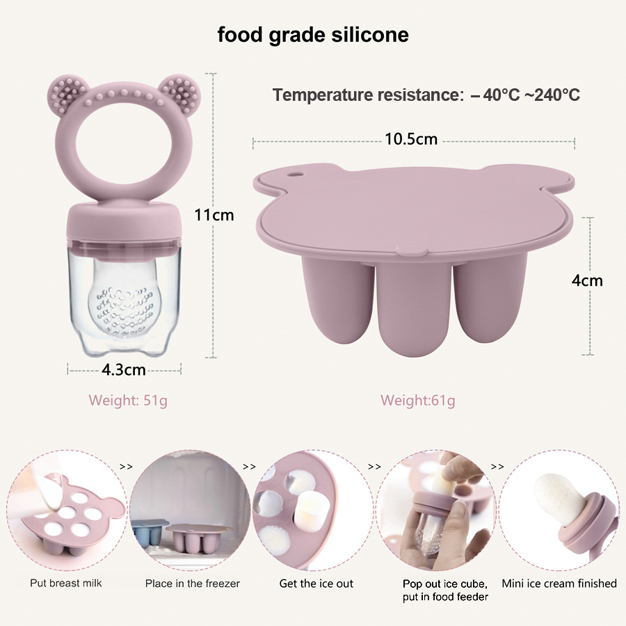 Baby Ice Cream Pops Silicone M - Baby Food Maker review and price