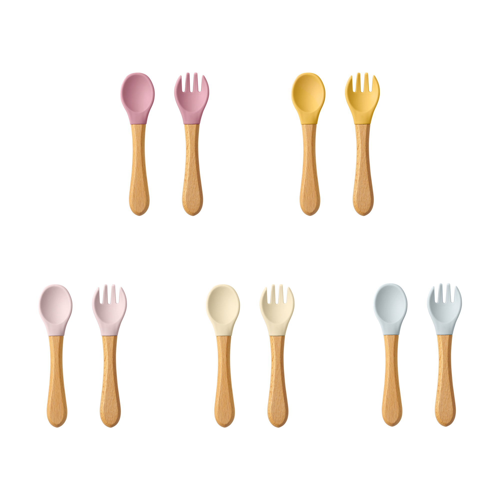 2PCS Baby Learning Spoons Uten - Baby Food Utensils review and price