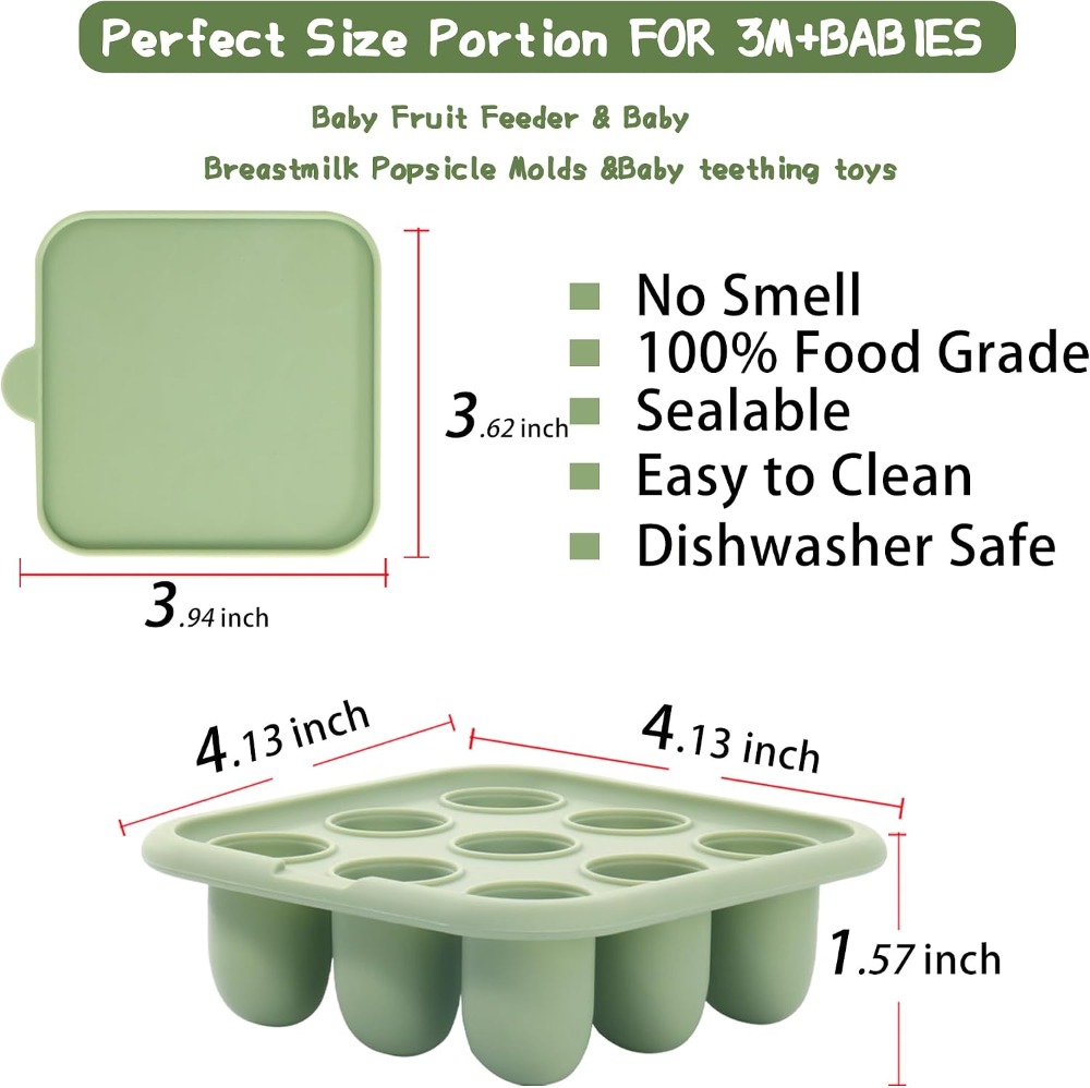 Baby Food Freezer Tray, Silico - Baby Food Maker review and price