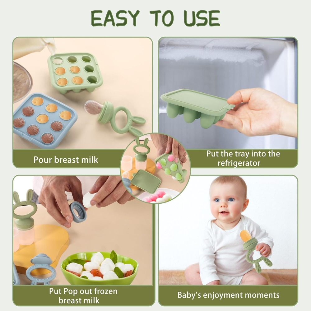 Baby Food Freezer Tray, Silico - Baby Food Maker review and price