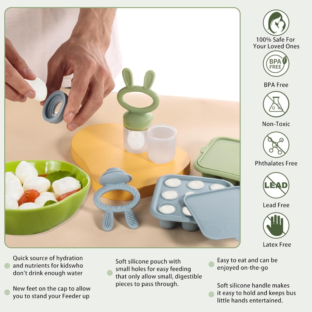 Baby Food Freezer Tray, Silico - Baby Food Maker review and price