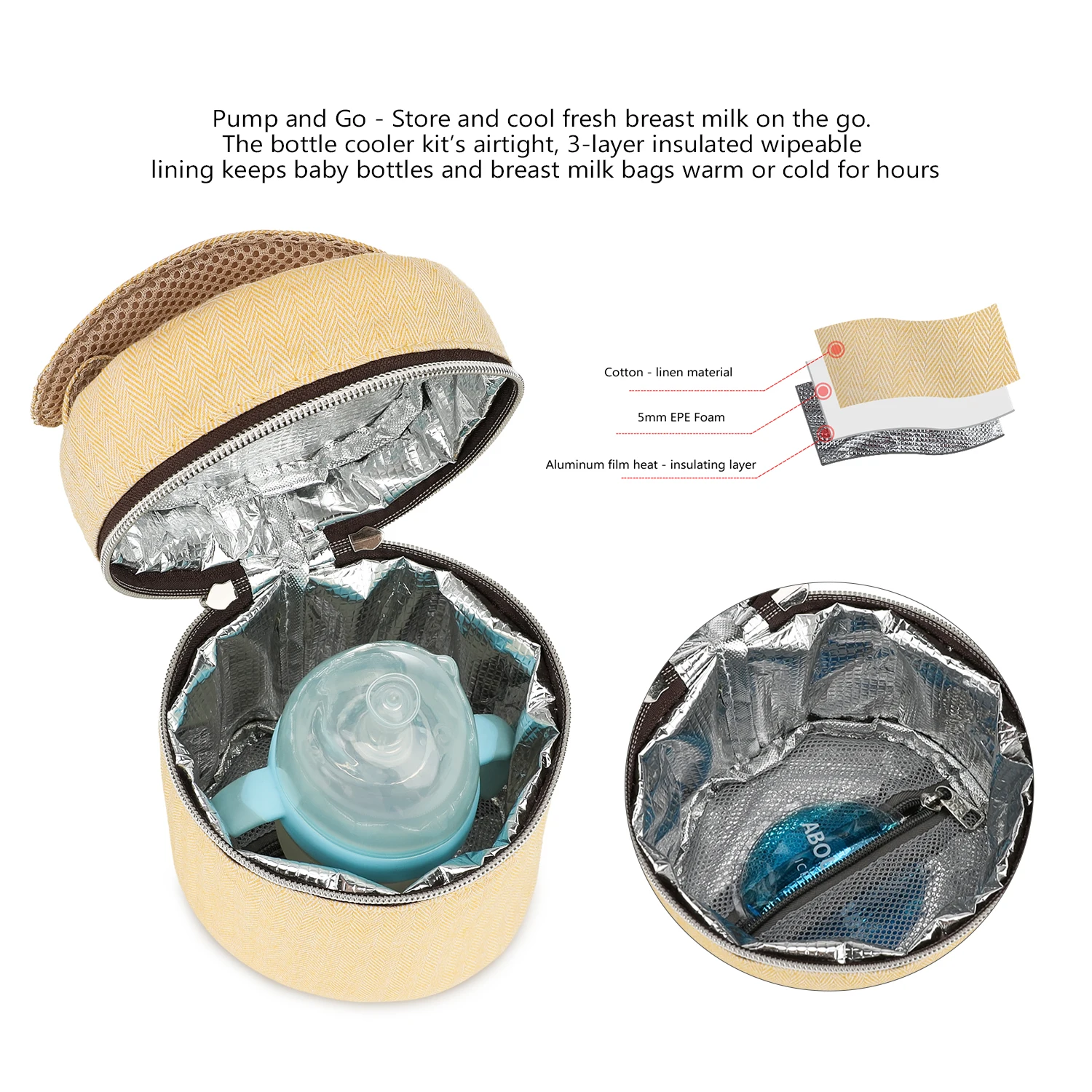 Bottle bag waterproof constant - Baby Food Zip Lock Bag review and price